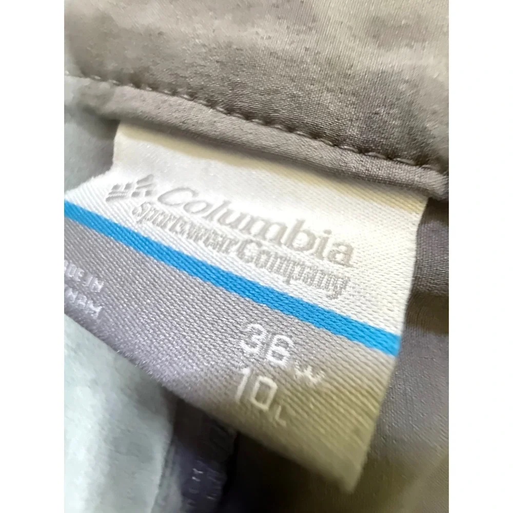Columbia PFG Fishing Shorts Cargo Outdoor‎ Casual Gray Size 36